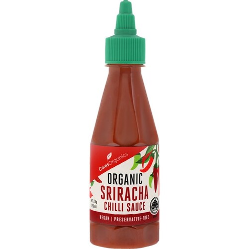 Organic Sriracha Chilli Sauce 250ml  ( Best Before -  December 23, 2024 )