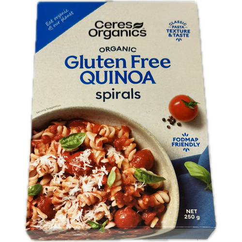 Organic Quinoa Spirals (formerly Fusilli) 250g