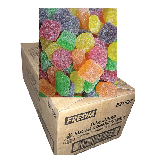 Fruit Jubes 10kg Bulk carton - Cadbury Fresha ( Best Before - Oct. 14, 2026 )
