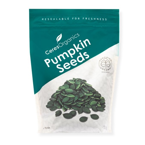 Organic Pumpkin Seeds 300g ( Best Before - August 2024 )