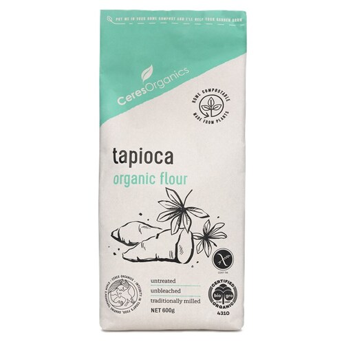 Organic Tapioca Flour 600g (Best Before - 24 April 2024)