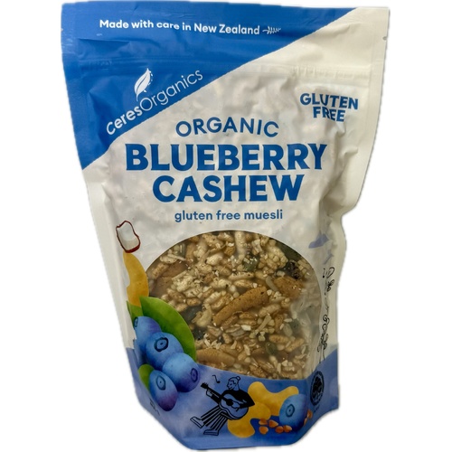 Organic Blueberry Cashew Muesli 400g ( Best Before - Nov. 2026  )