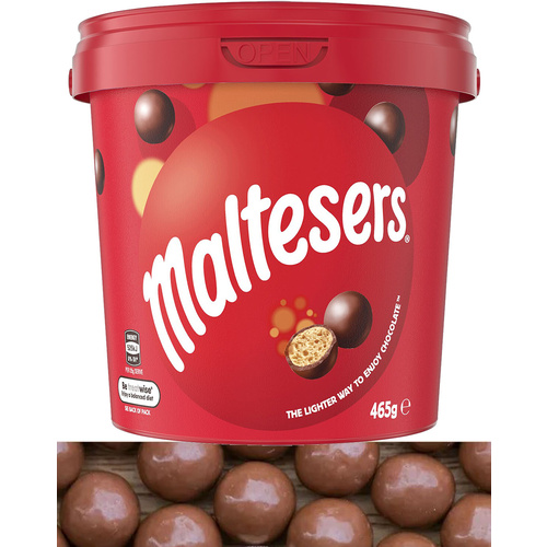 MALTESERS 465g Bucket ( Best Before - Dec. 2026 )