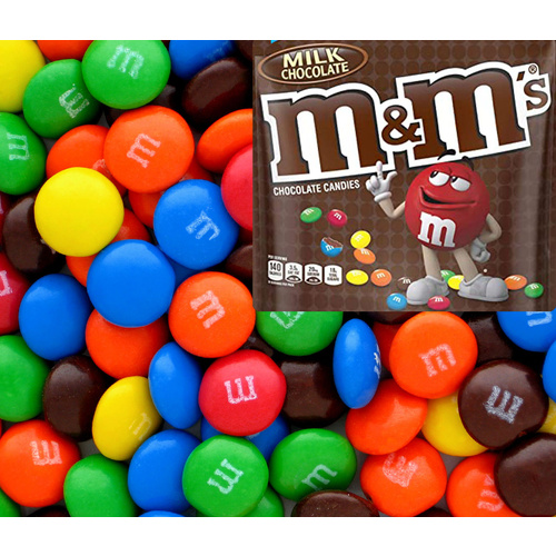 M&M's Milk Chocolate Buttons Large - 1kg 