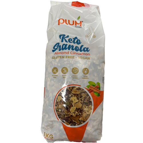 Almond Cinnamon GF Keto Vegan Granola 1kg